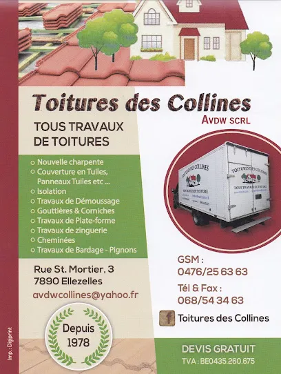 Image de AVDW - Toiture des collines SCRL